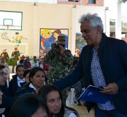 El Ministro de Ambiente, Ricardo José Lozano Picón, durante una de las reuniones de la fase de consulta, cumplida en 2019. Foto: Archivo La Opinión