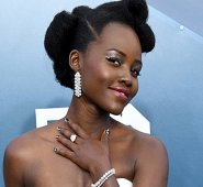 La actriz Lupita Nyong’o no fue nominada a pesar de su impecable actuación en la cinta  ‘Nosotros’.   Tomada de internet