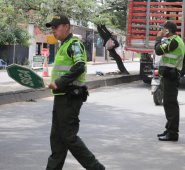 Los uniformados del Grupo Élite están especializados en la Ley de Tránsito. Archivo