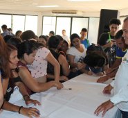 Eugenio Rangel en Villa del Rosario. Archivo La Opinión