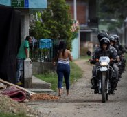Paro Armado, Colombia.  AFP