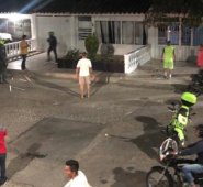 Se dice el estadillo fue muy fuerte, lo que generó alarma en las vecinos.  Cortesía