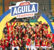 América de Cali se coronó campeón de la Liga Águila Femenina 2019. Archivo