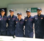 Alejandro Falla convocó a Daniel Galán, Santiago Giraldo, Alejandro González, Robert Farah y Juan Sebastián Cabal, los mismos que estuvieron en España en noviembre pasado.  Colprensa