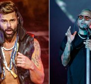 Ricky Martin / Ozuna.  AFP-Colprensa