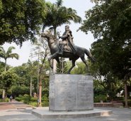 Hace 38 años fue inaugurado el parque Simón Bolívar en el barrio Colsag de Cúcuta. Juan Pablo Cohen