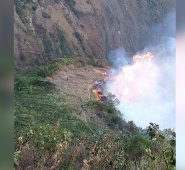 En las últimas horas se han registrado además incendios forestales en Cácota.  
 Cortesía