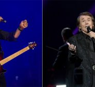 Alejandro Sanz y Raphael se presentan en el Movistar Arena de Bogotá. Colprensa