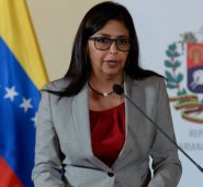 Delcy Rodríguez. Archivo