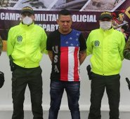 Captura de alias 'Páez'. Policía Nacional