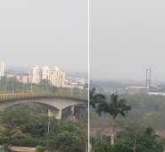La situación de contaminación proveniente desde Venezuela preocupa a las autoridades, pues esto genera una mala la calidad del aire. Cortesía