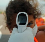 En los accesos fronterizos se están haciendo los controles sanitarios así como en los refugios. Cortesía