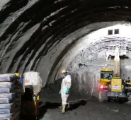 Avanza la ejecución de actividades de excavación y sostenimiento del túnel de Pamplona, con las medidas de bioseguridad establecidas. Cortesía
