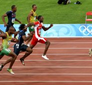 El deportista olímpico aprovechó el aislamiento para bromear en sus redes sociales. Cortesía