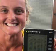 El récord estaba hasta ahora en poder de la estadounidense Esther Lofgren, miembro del equipo campeón del ocho en 2012 en Londres. Cortesía