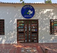 Casa de Paz, ubicada en el corregimiento de La Gabarra.  Cortesía