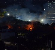Incendio en Cúcuta. Cortesía Mario Corredor