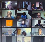 Sala plena virtual del consejo de Estado. Colprensa