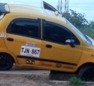 Taxista asesinado.  Colprensa