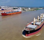 Canal de acceso al puerto de Barranquilla.  Colprensa