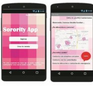 Vanessa Giraldo está aprendiendo a programar por sí sola para ir avanzando en el desarrollo de su aplicación Sorority.  Colprensa.