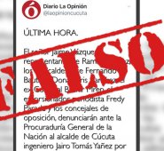 Imagen con la que circula la información falsa. Redes Sociales