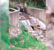 En Chitagá los niveles de captación de las quebradas La Viuda y El Arpero son críticos. Cortesía