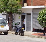 Muerto en el barrio Cundinamarca. Laura Serrano La Opinión