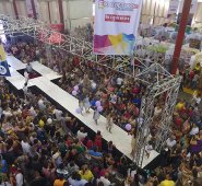 Pasarelas de moda como las que se montaron para la feria empresarial de La Opinión, Expo de Todo, dejaron de abrirse a raíz de la declaratoria de pandemia por el nuevo coronavirus. Archivo / La Opinión