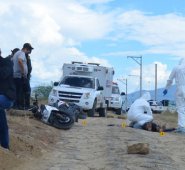 La brigada Interinstitucional de Homicidios practicó la inspección y el levantamiento del cadáver. Laura Serrano