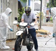 Las universidades como la Francisco de Paula Santander ponen en marcha desde ya, todos los protocolos de bioseguridad para el ingreso de las personas a las instalaciones del alma mater. Cortesía