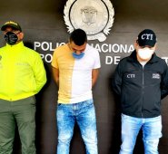 El capturado responde al nombre de Deivi Antonio Herrera Mata, de 34 años. Policía Nacional