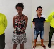 Las personas capturadas fueron dejadas a disposición de la Unidad de Reacción Inmediata (URI) de la Fiscalía de Cúcuta. Cortesía.