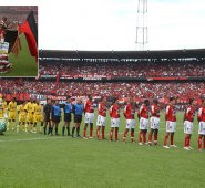 El primer clásico por liga en el presente siglo, fue en el General Santander el 19 de febrero de 2006 y terminó con un empate a un gol. Archivo / La Opinión