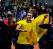 El equipo de Colombia que se enfrentará en las finales a Estados Unidos e Italia, tendrá que esperar hasta 2021 para competir en la Copa Davis. Archivo