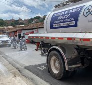 Vándalos dañaron inyectores del vehículo utilizado por la Empresa de Servicios Públicos de Ocaña para la desinfección de las calles y andenes. Cortesía -La Opinión