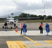 El aeropuerto internacional Camilo Daza es el primer terminal aéreo del país autorizado para operar rutas de vuelos piloto. Los destinos serían los aeropuertos ubicados en Arauca, Lebrija y Rionegro. Archivo
