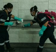 Servicio de aseo y limpieza. Colprensa