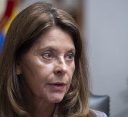 Vicepresidente de la República, Marta Lucía Ramírez. Colprensa