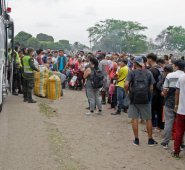 El 76% de los venezolanos ha salido hacia su país a través del puente internacional Simón Bolívar, en Villa del Rosario. Archivo La Opinión