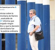 El exmandatario Ramiro Suárez (2004-2007) fue trasladado a una vivienda de Bogotá. La Opinión