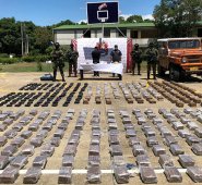 En el operativo se logró la captura de una persona. Cortesía