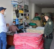 Ante el aumento de los casos las autoridades intensifican los controles en las diferentes zonas del municipio de Ocaña. Cortesía