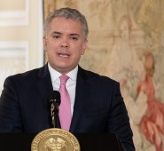 “La Defensoría debe cumplir con su labor de hacer pedagogía, promoción y protección de los derechos humanos en todo el territorio nacional", Duque. Colprensa
