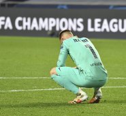 El fin de una era. La del gran Barça que brilló en España y en el continente europeo durante una década.  Tomada de Twitter / @@mterstegen1