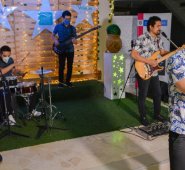La Veladas Culturales son una vitrina para el talento local. Aquí el grupo musical Los Caballeros. Cortesía