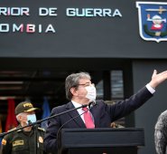 Rueda de prensa del Ministro de Defensa, Carlos Holmes Trujillo, sobre la situación de orden público en el país, que vincula las masacres ocurridas en los últimos días. Colprensa