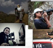 José David Correa, Jhon Freddy Higuera, William Muñoz Bernal y Argemiro Daza Salazar. Cortesía