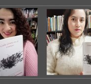 Astrid Carolina Gómez, poeta y docente nortesantadereana; Johanna Marcela Rozo, gestora del proyecto de antología de mujeres poetas del departamento. Cortesía