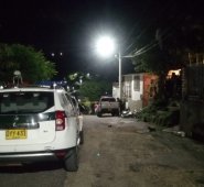 Los policías fueron recibidos a disparos. Cortesía